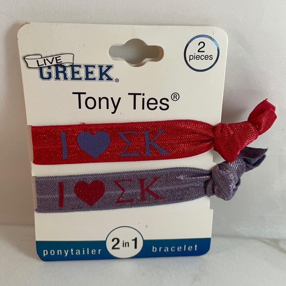 Sigma Kappa hair ties New